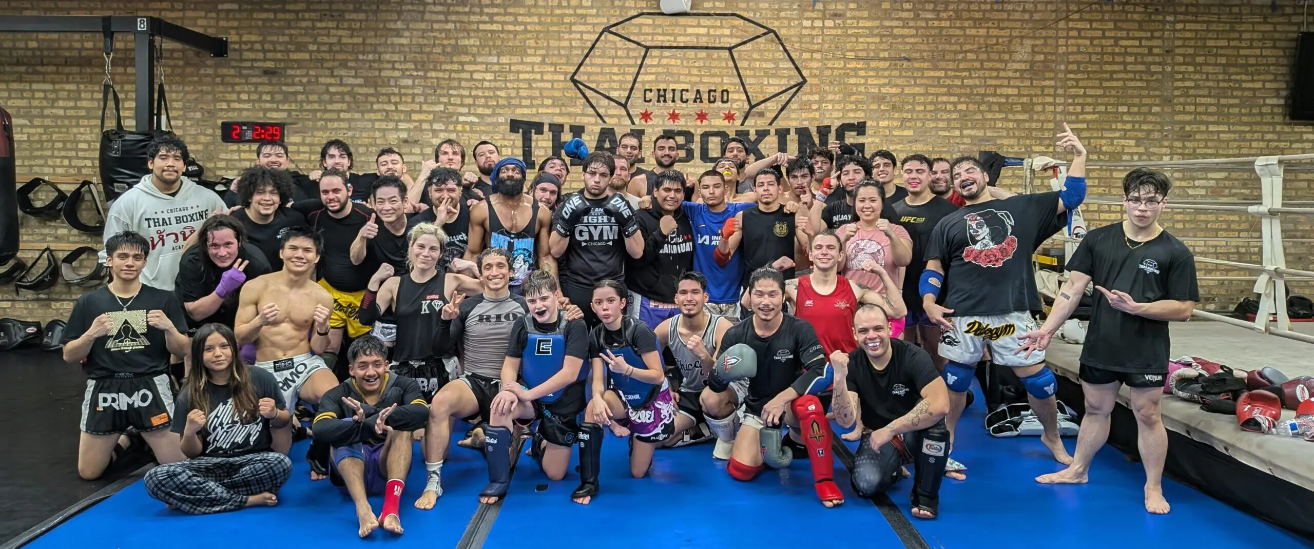 Sparring at CTBA